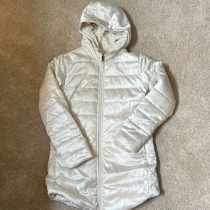 The North Face girls reversible winter jacket